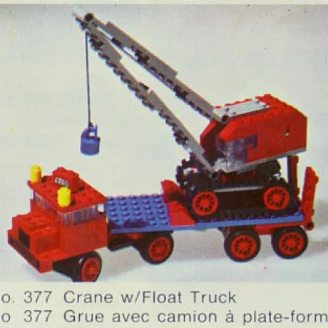 Crane with Float Truck