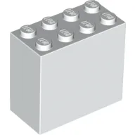 Brick 2 x 4 x 3 with LEGO Games Logo '2011' Print