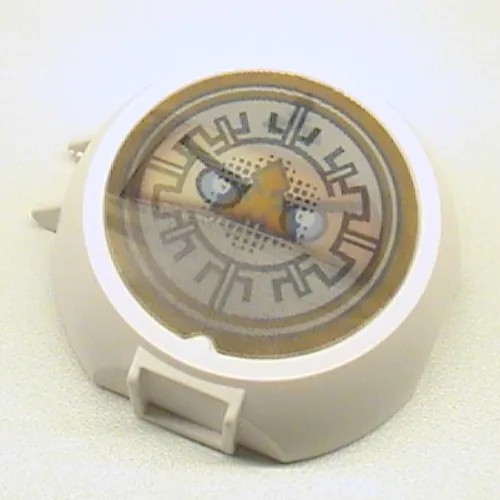 Pod, Round, Half Front with LEGO Ninjago Movie Sticker