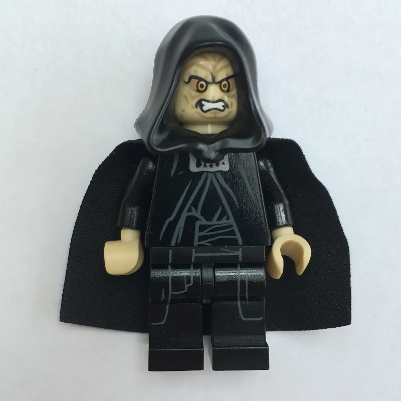 Emperor Palpatine, Tan Skin, Clenched Teeth (50231 Cape)