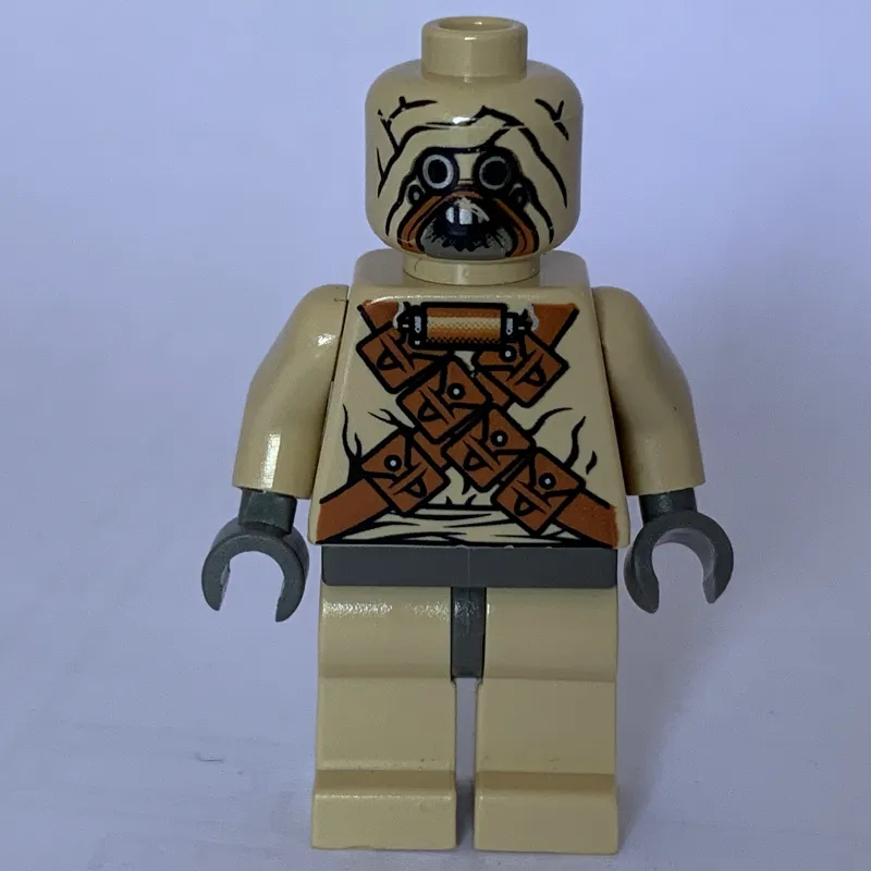 Tusken Raider, Crossed Shoulder Belts (3626b Head)