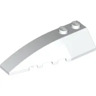 Wedge Curved 6 x 2 Left, Inner Ridges