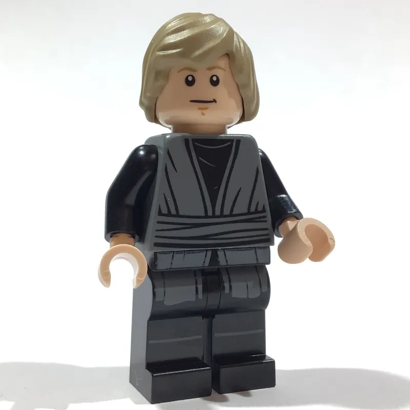 Luke Skywalker, Dark Bluish Gray Robes, Dark Tan Hair