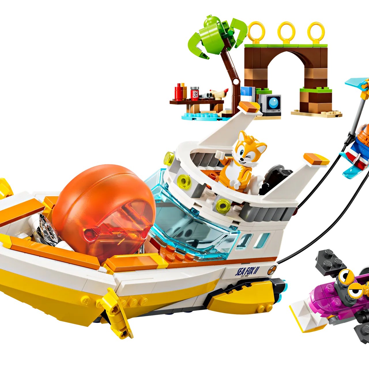 Tails' Adventure Boat