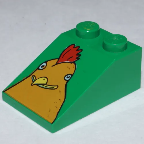 Slope 33° 3 x 2 Smooth with McDonald's Chicken Head Print