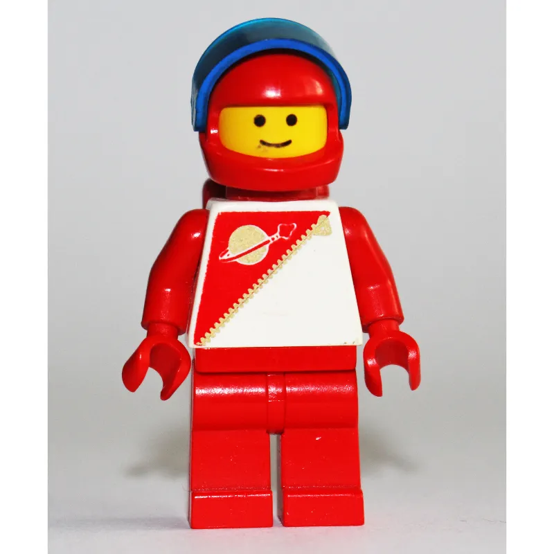 Futuron Spaceman, Red with Airtanks and Dark Blue Visor