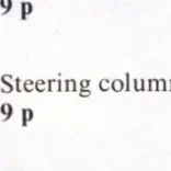 Steering Column