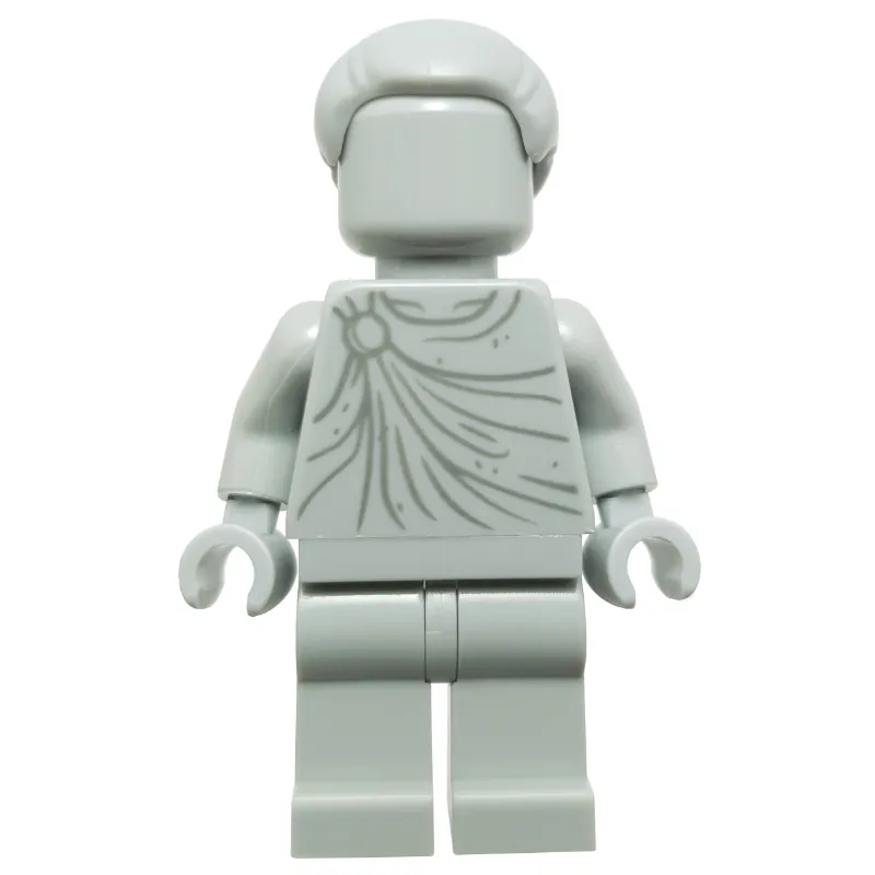 Statue, Robes, Hair Bun