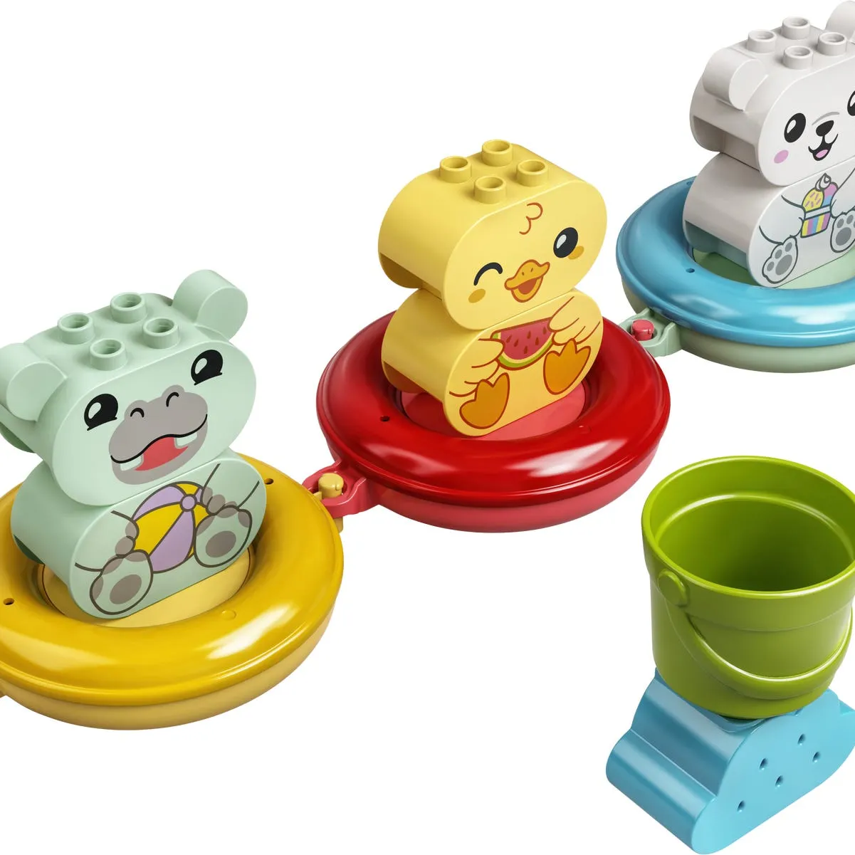 Bath Time Fun: Floating Animal Train