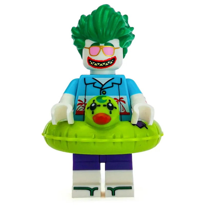 The Joker in Medium Azure Shirt and Duck Float (CMF)