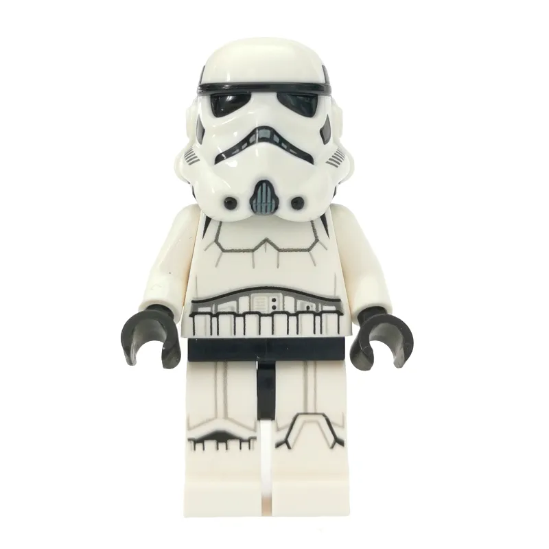 Stormtrooper, Black Squares on Back of Helmet, Open Mouth