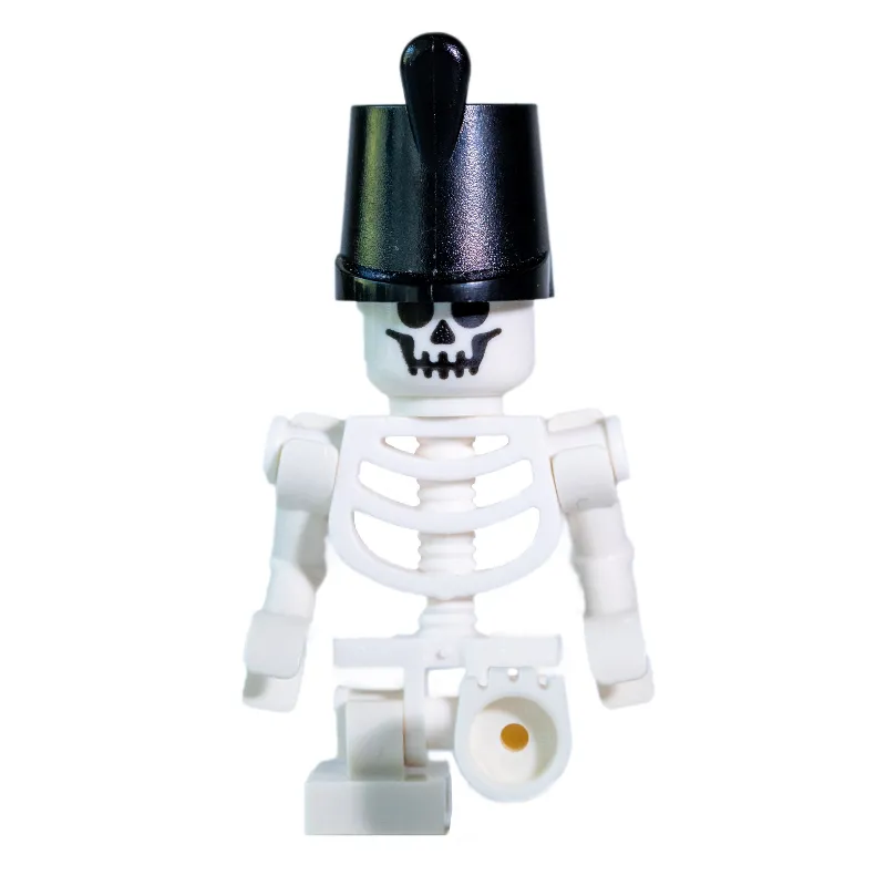 Skeleton, Standard Face, Missing 1 Leg, Imperial Guard Hat