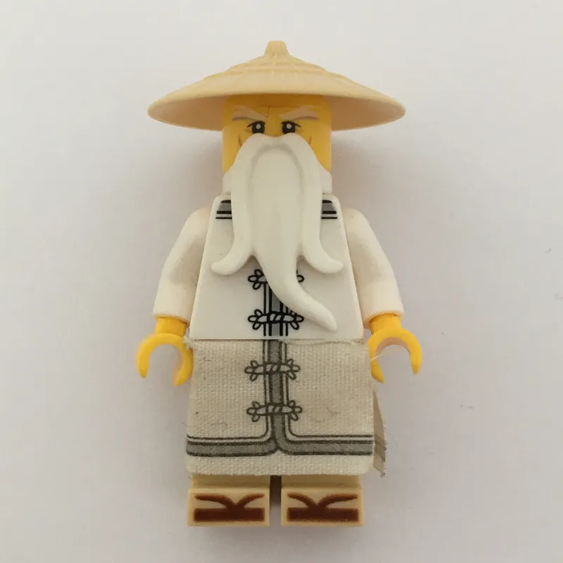 Master Wu in White Robes (LEGO Ninjago Movie)