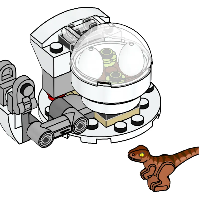 Raptor with Breeding Station