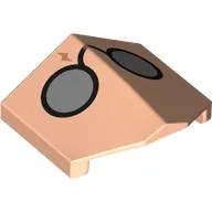 Slope 33° 2 x 2 Double / Inverted with Silver Glasses print