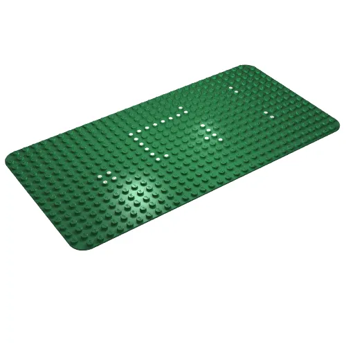 Baseplate 16 x 32 with Rounded Corners and Dots Print [350 / 540-3]