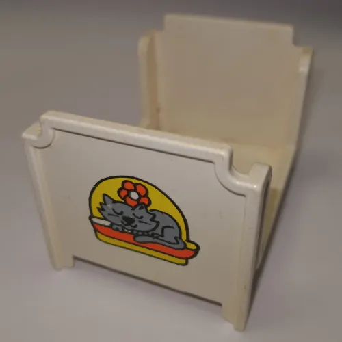 Duplo Bed, Bunk with Cat Print