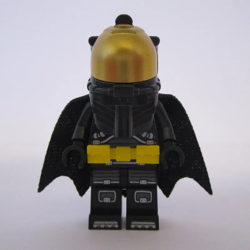 Batman, Black Suit, Black Cape, Space Helmet (Space Suit)