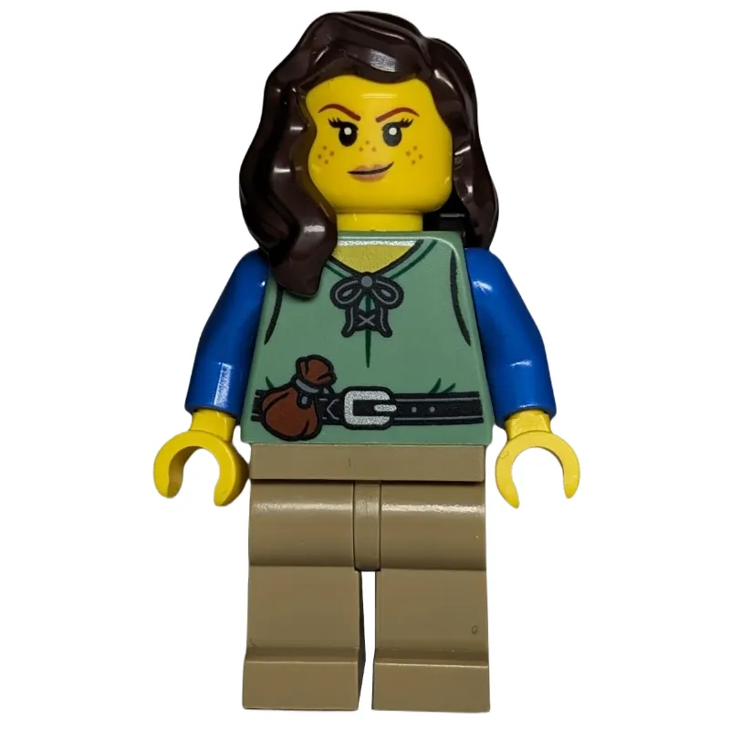 Shieldsmith, Sand Green Torso, Dark Tan Legs