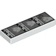 Tile 1 x 3 with Photo Booth Photos print