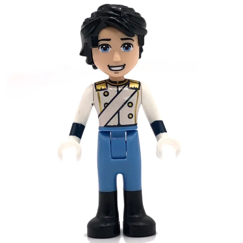 Prince Eric - White Uniform, Medium Blue Pants