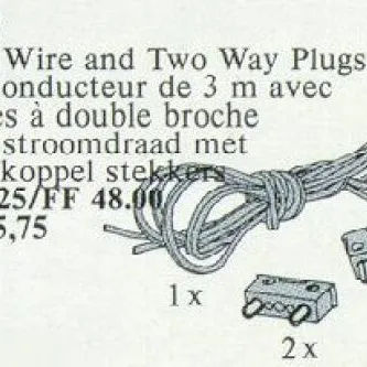 3m Wiring and Two-Way Plug