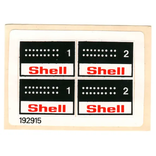 Sticker Sheet for Set 6610-1