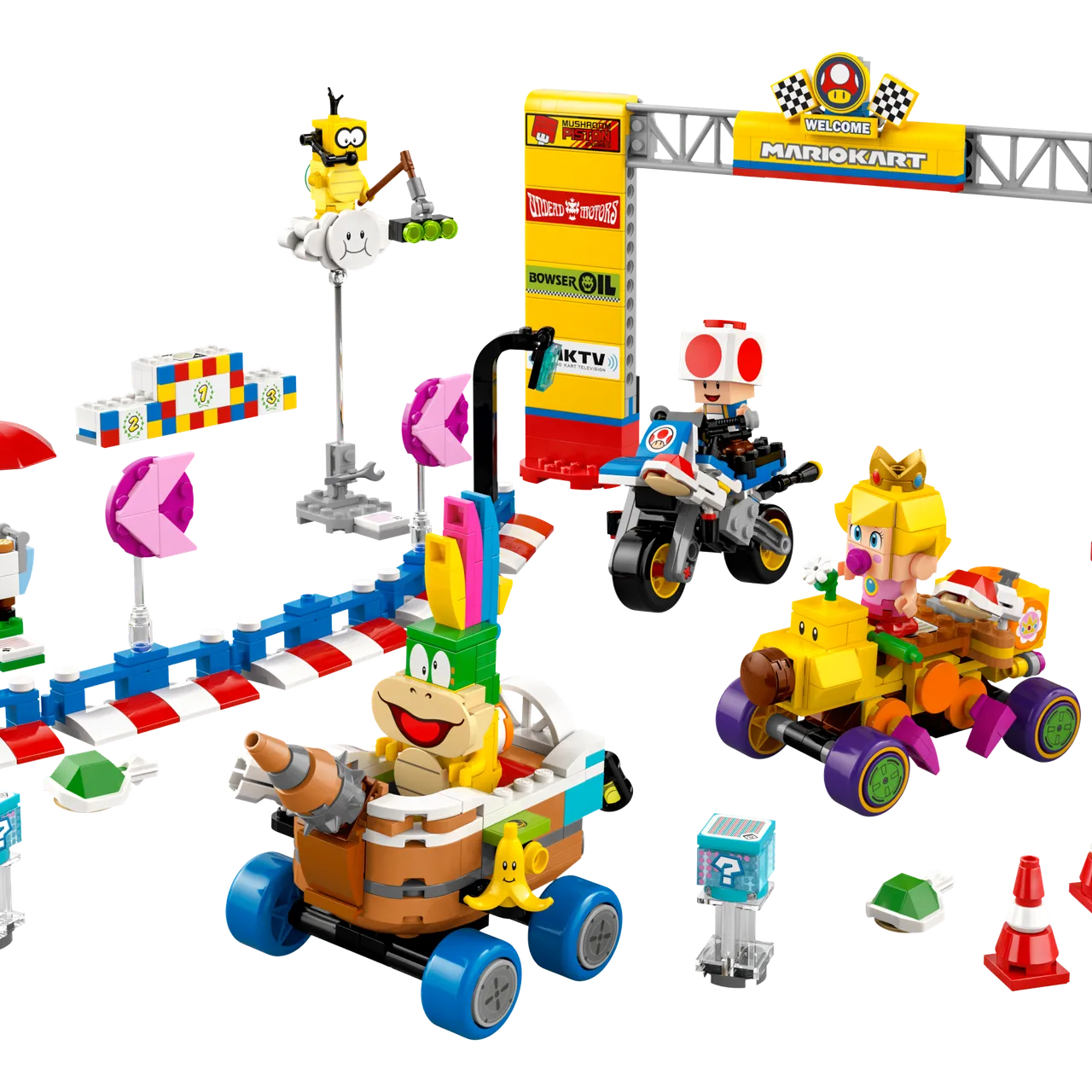 Mario Kart - Baby Peach & Grand Prix Set