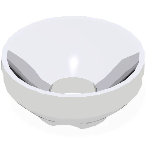 Dish 2 x 2 x 2/3 Light Reflector