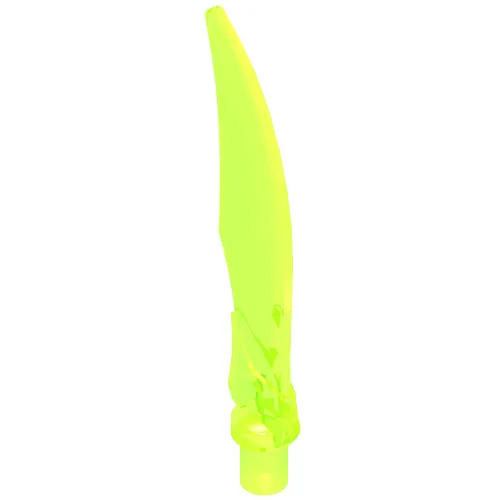 Weapon Sword Curved Blade with Bar