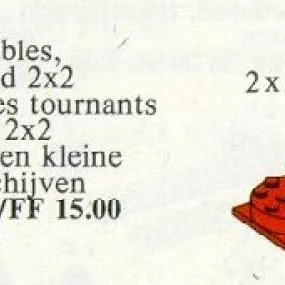 Turntables, 4 x 4 and 2 x 2