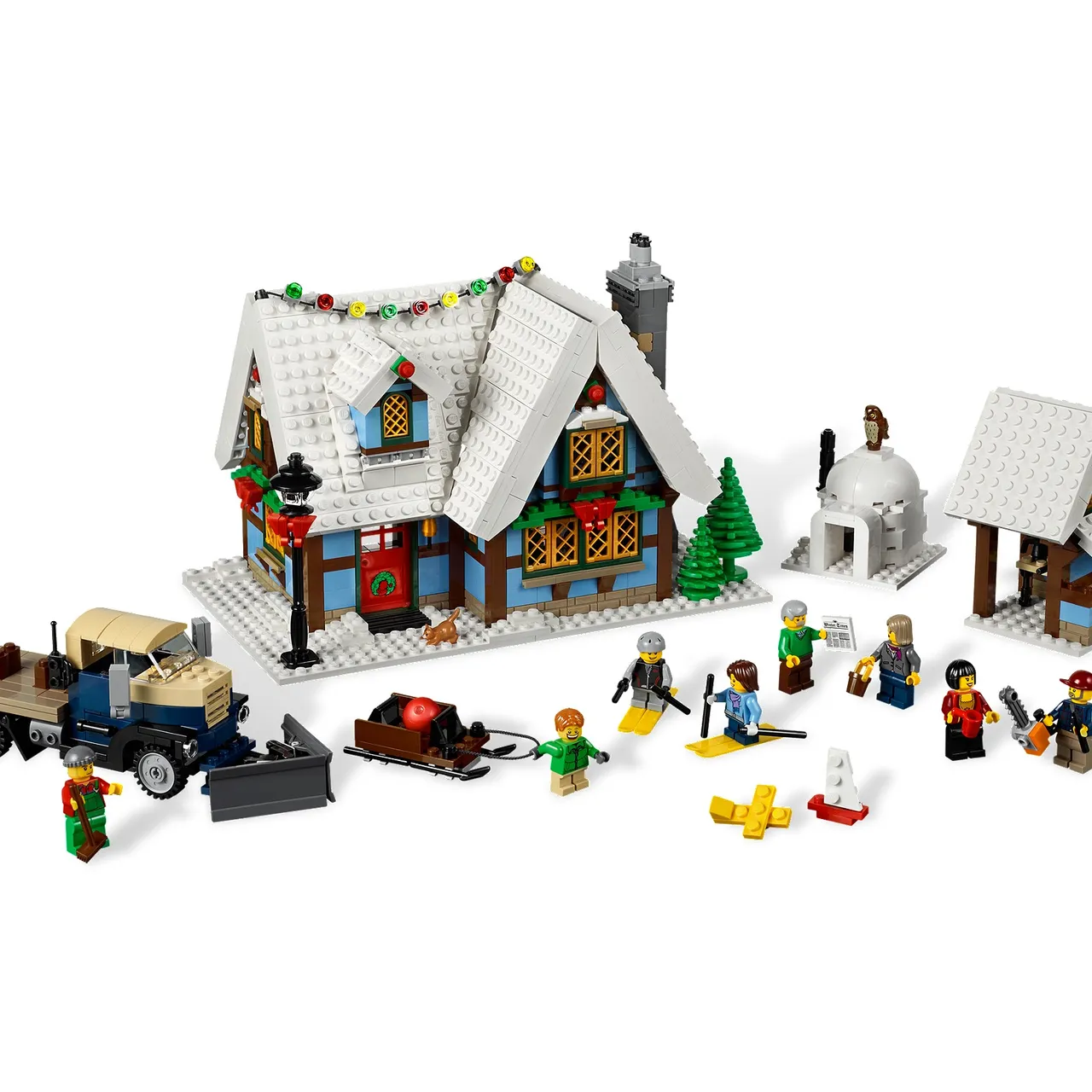 Winter Village Cottage