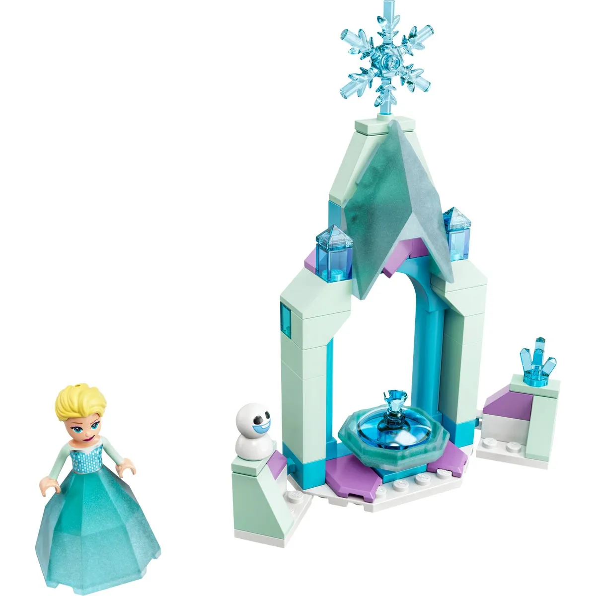 Elsa's Castle Courtyard