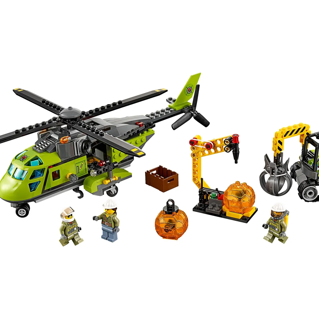 Volcano Supply Helicopter