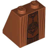 Slope 65° 2 x 2 x 2 with Bottom Tube and Neimoidian Viceroy Robe Print