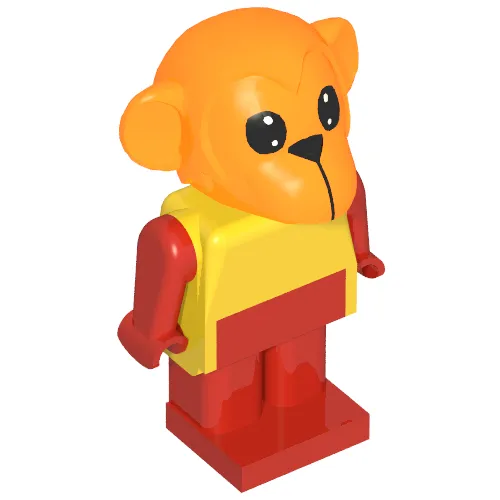 Fabuland Figure Monkey 8