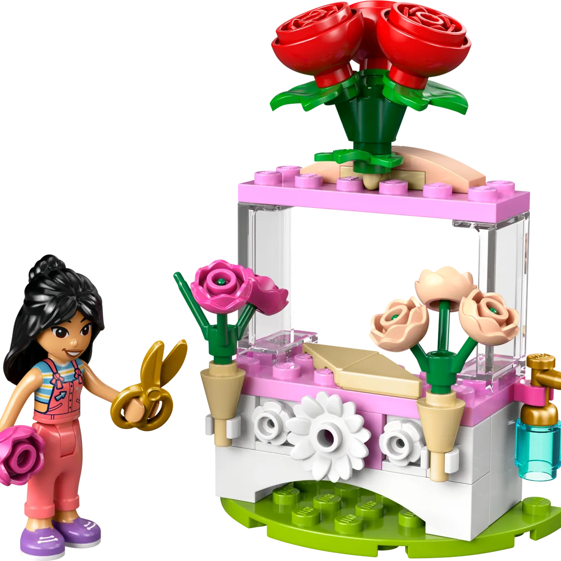 Flower Stand with Roses