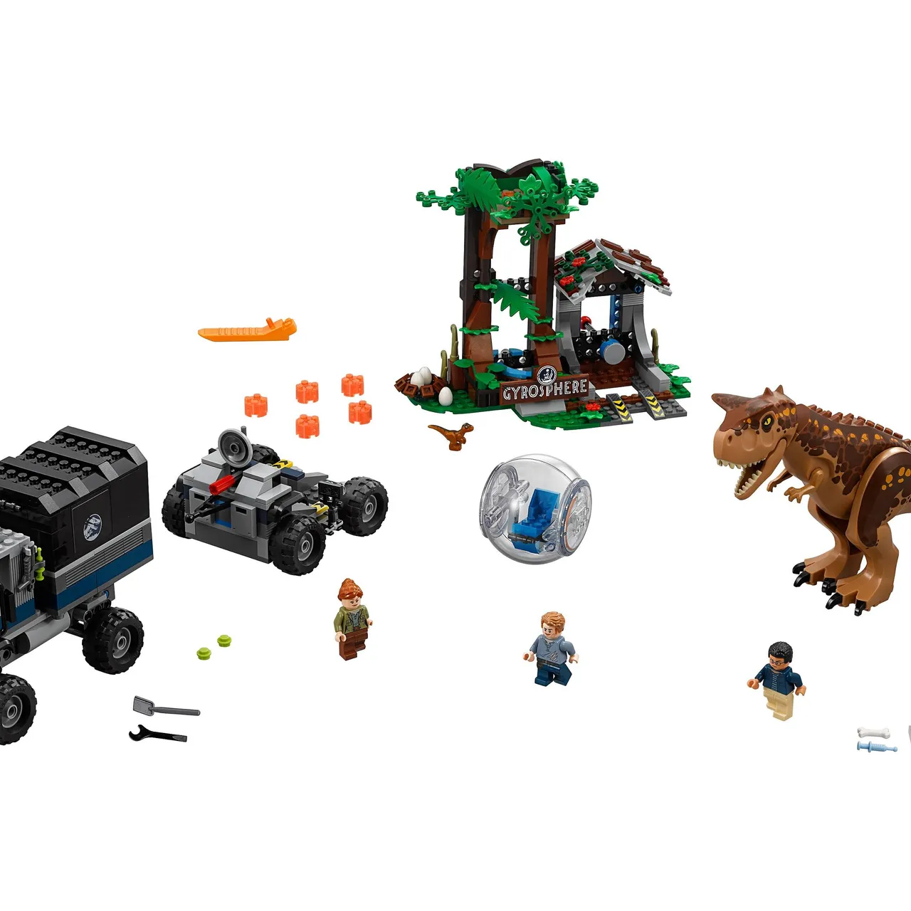 Carnotaurus Gyrosphere Escape