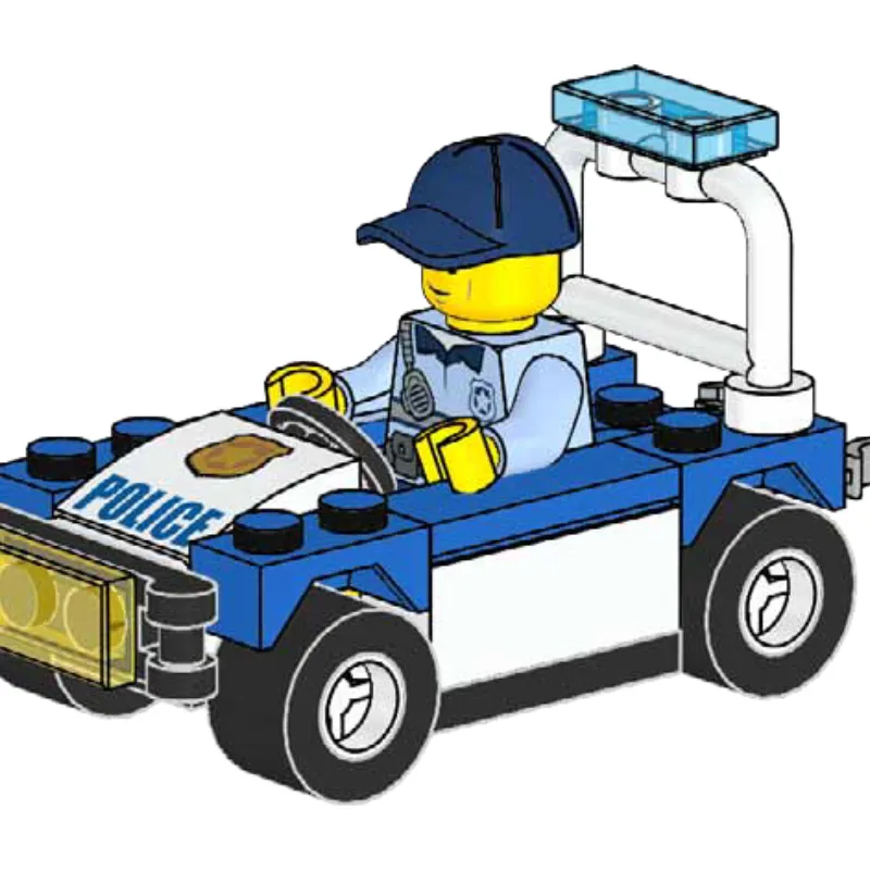 Justin Justice's Police Car