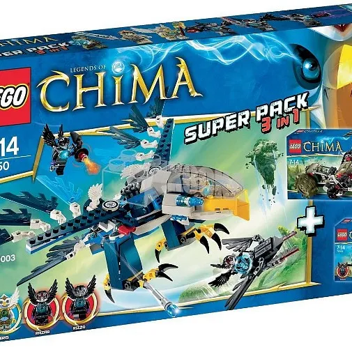 Legends of Chima Super Pack 3 in 1