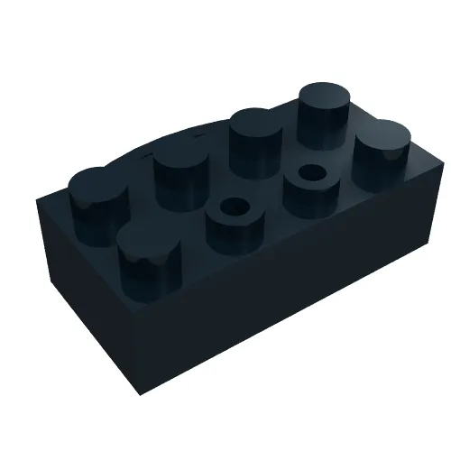 Brick Special 2 x 4, Train Sliding Wheel Holder Brick