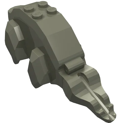 Animal Body Part, Dinosaur, Triceratops Body Top