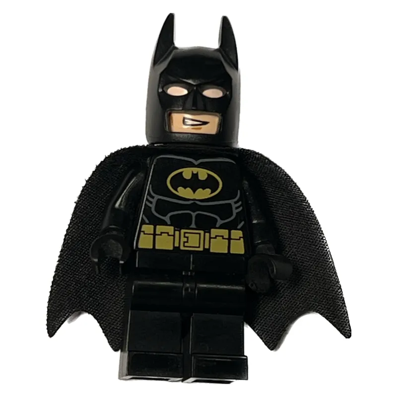 Batman, Black Suit, Black Cape and Cowl, Yellow Batman Logo (56630 Cape) (3626c Head)