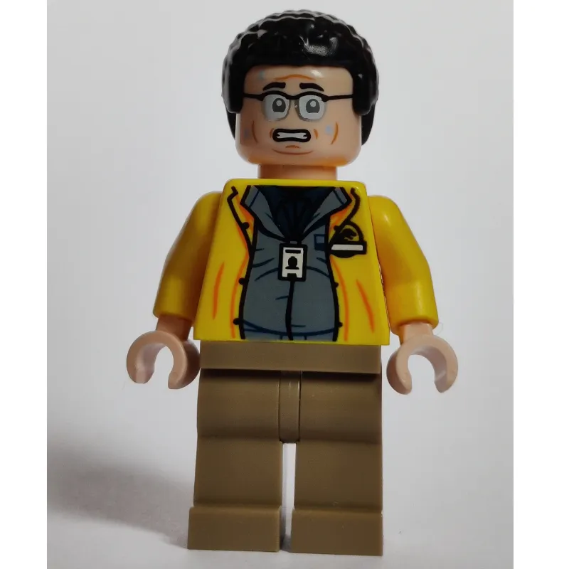 Dennis Nedry, Scared