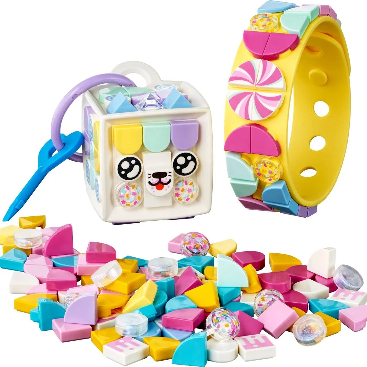 Candy Kitty Bracelet & Bag Tag
