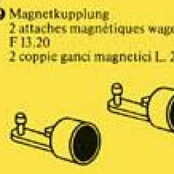 Magnetic Couplings for Railway Car