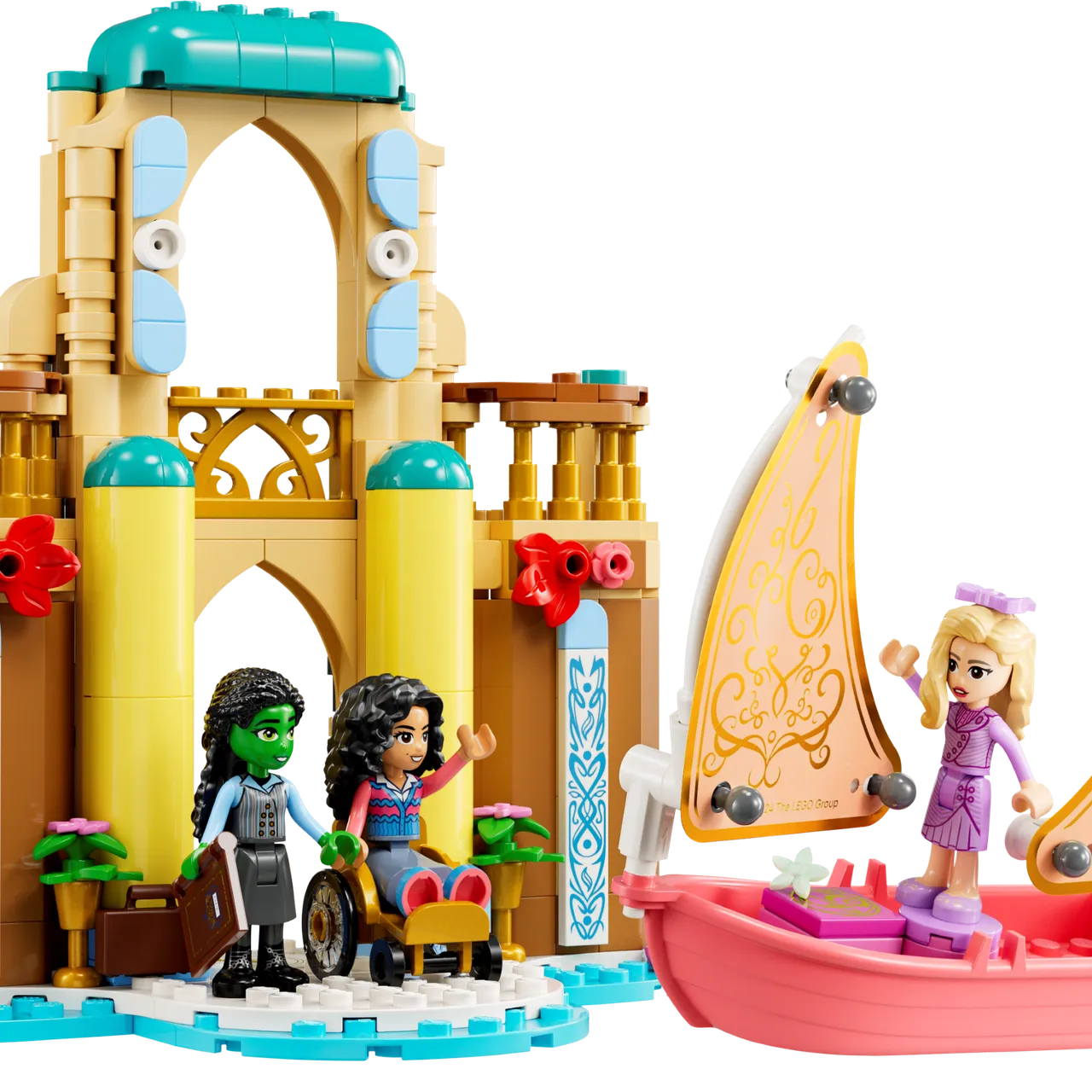 Glinda, Elphaba & Nessarose at Shiz Uni