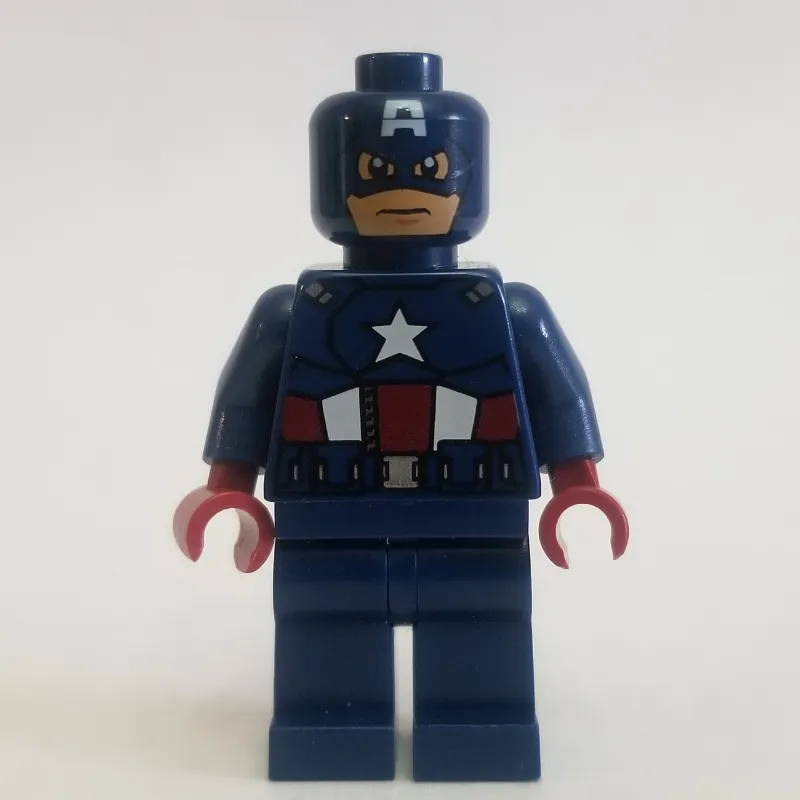 Captain America with Dark Blue Head