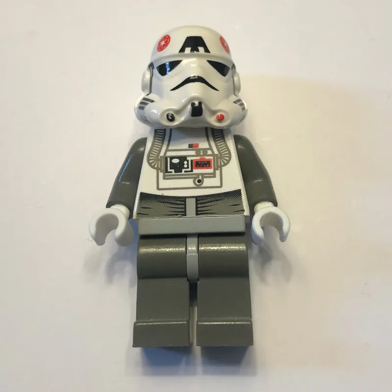 AT-AT Driver, White Uniform, Plain Yellow Head