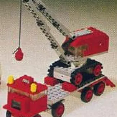Truck with Crane and Caterpillar Track
